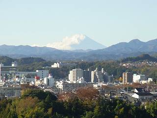 屋上からの富士山.JPG