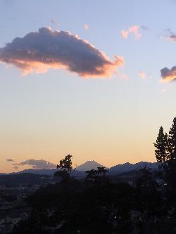 富士山と夕焼け1.JPG